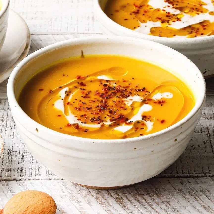 Miso Butternut Squash and Turmeric Soup