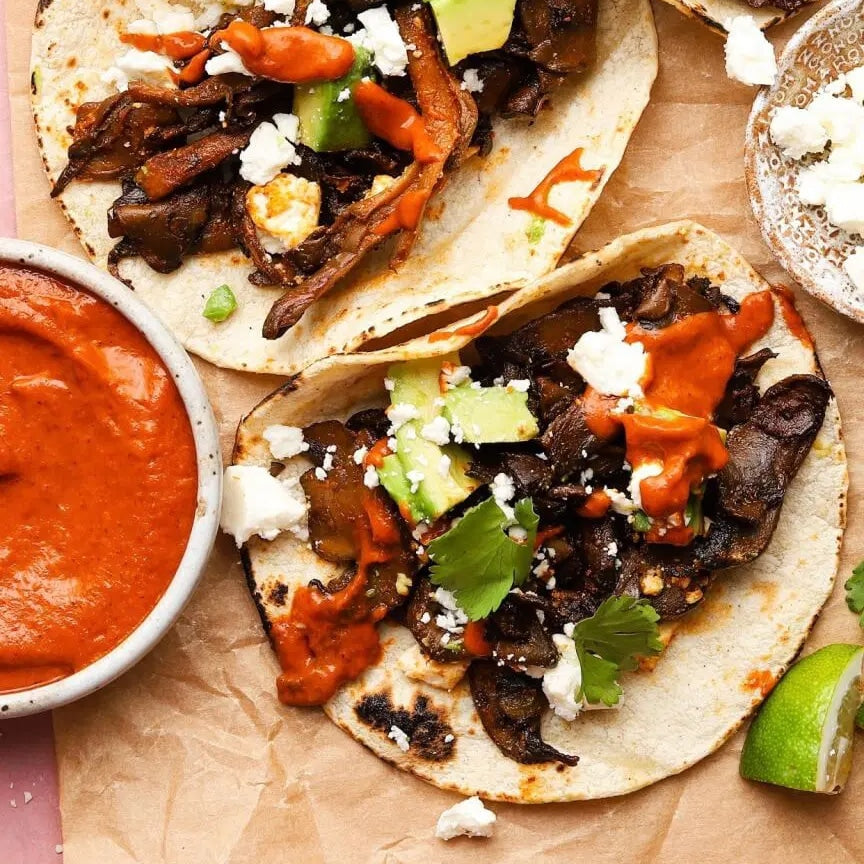 Mushroom Al Pastor Tacos | SpiceTribe