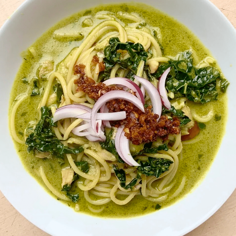 Green Curry Noodle Soup | SpiceTribe