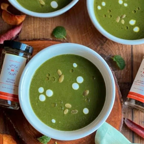 Cream of Spinach Soup | SpiceTribe