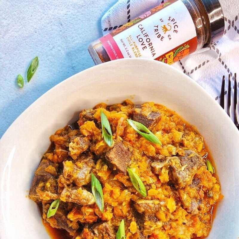 Nigerian Peppered Meat Recipe with Beef Tongue