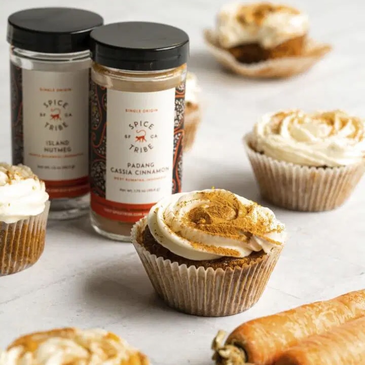 Gluten Free Carrot Cupcakes | SpiceTribe