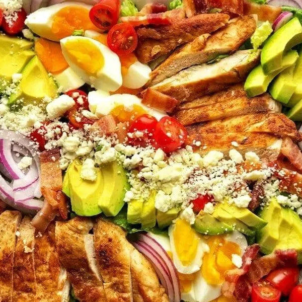 Healthy and Delicious Keto Cobb Salad | SpiceTribe