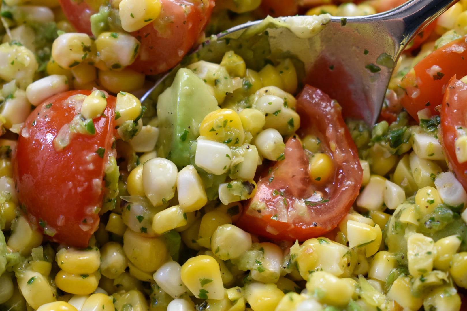 Summer Corn Salad by Spice Tribe